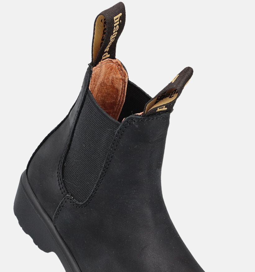 Bisgaard Zwarte Boots Chelsea voor jongens (379412) - geschikt voor steunzolen