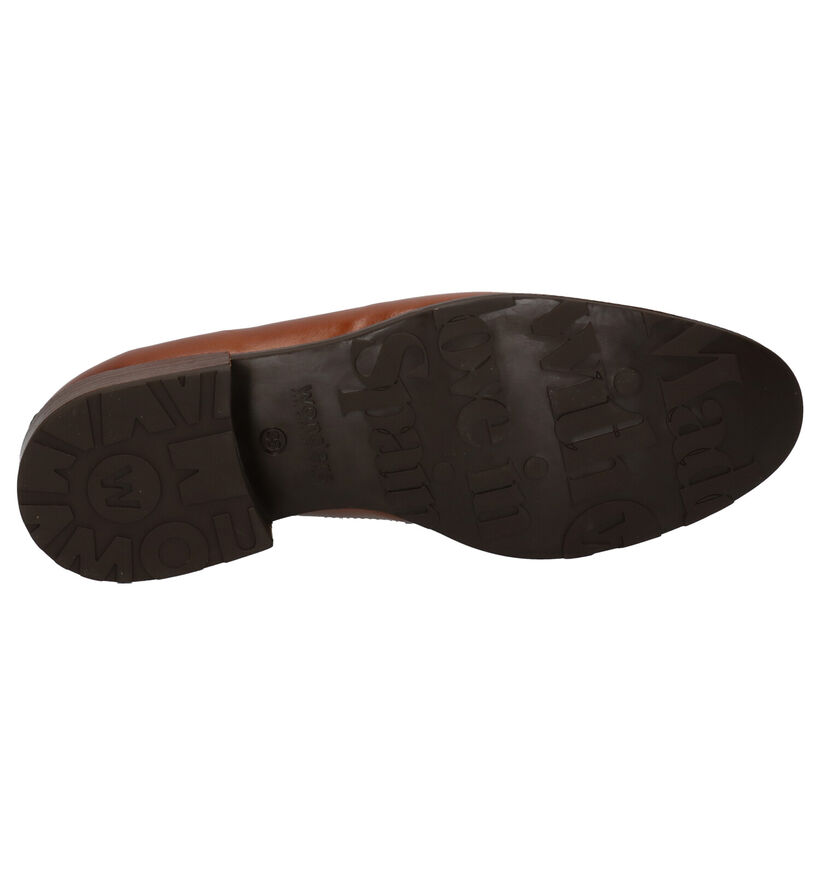 Wonders Cognac Veterschoenen in leer (259731)