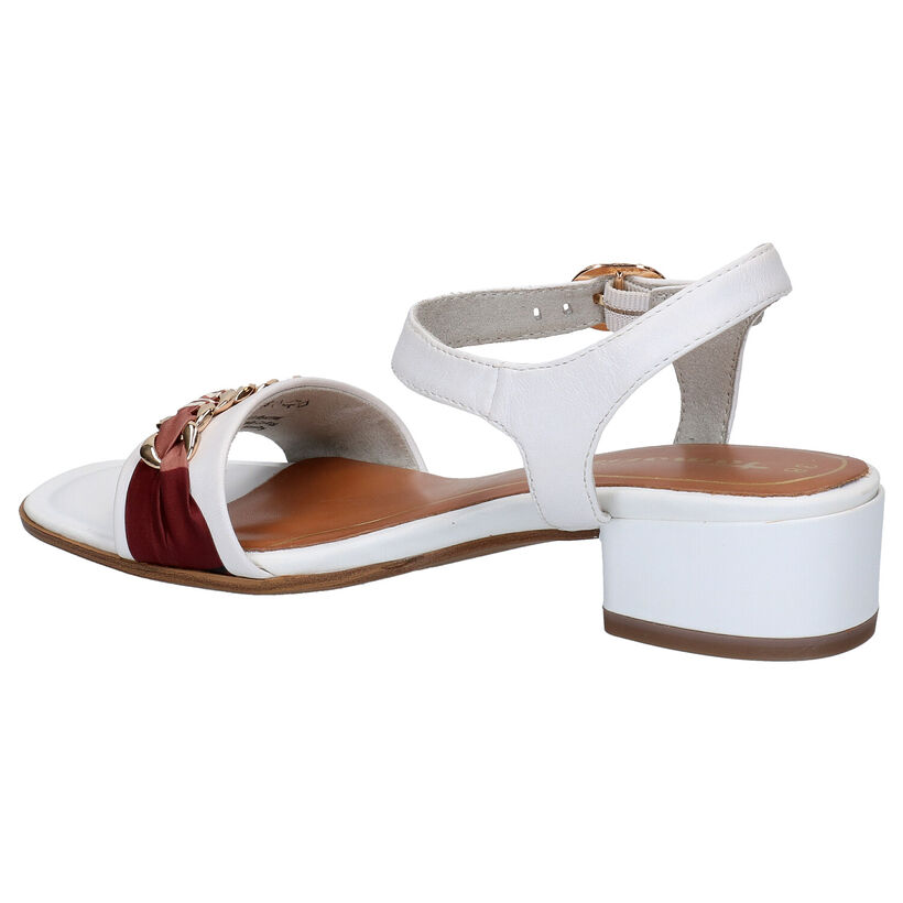 Tamaris TOUCH it Sandales en Blanc en cuir (270117)