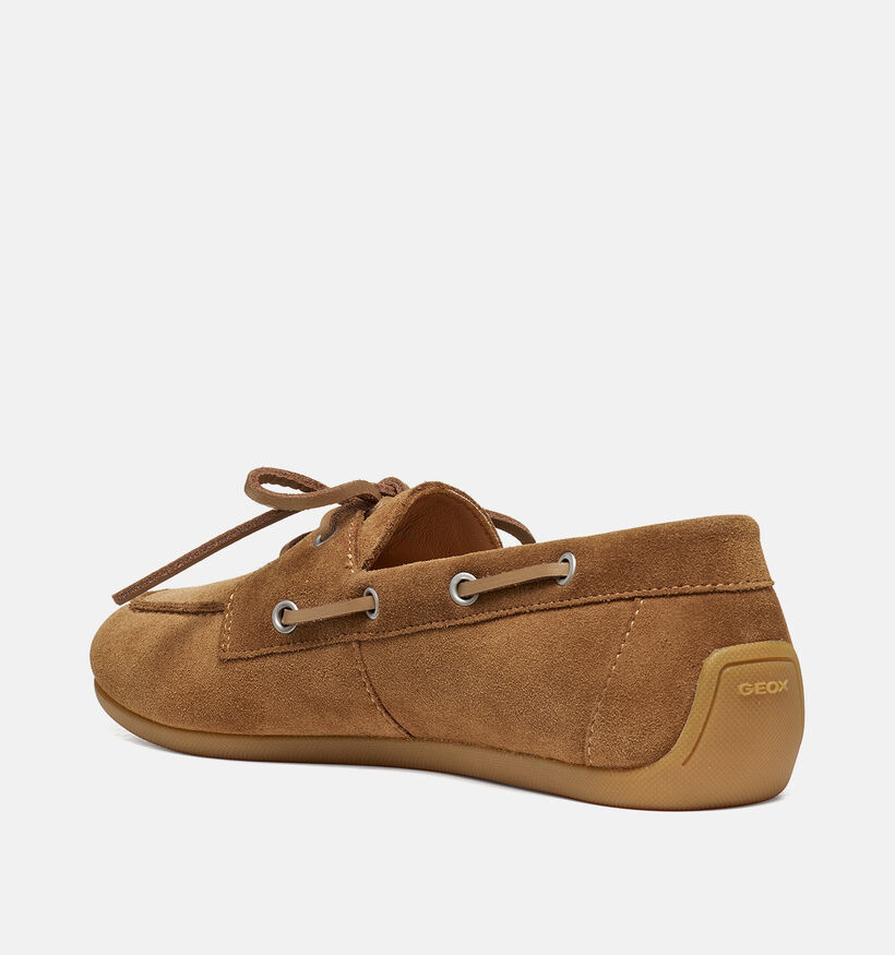 Geox Addisse Cognac Bootschoenen voor dames (377787) - geschikt voor steunzolen