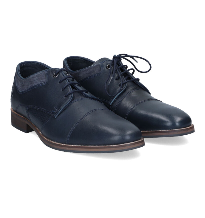 Bullboxer Chaussures classiques en Bleu foncé pour hommes (318116)