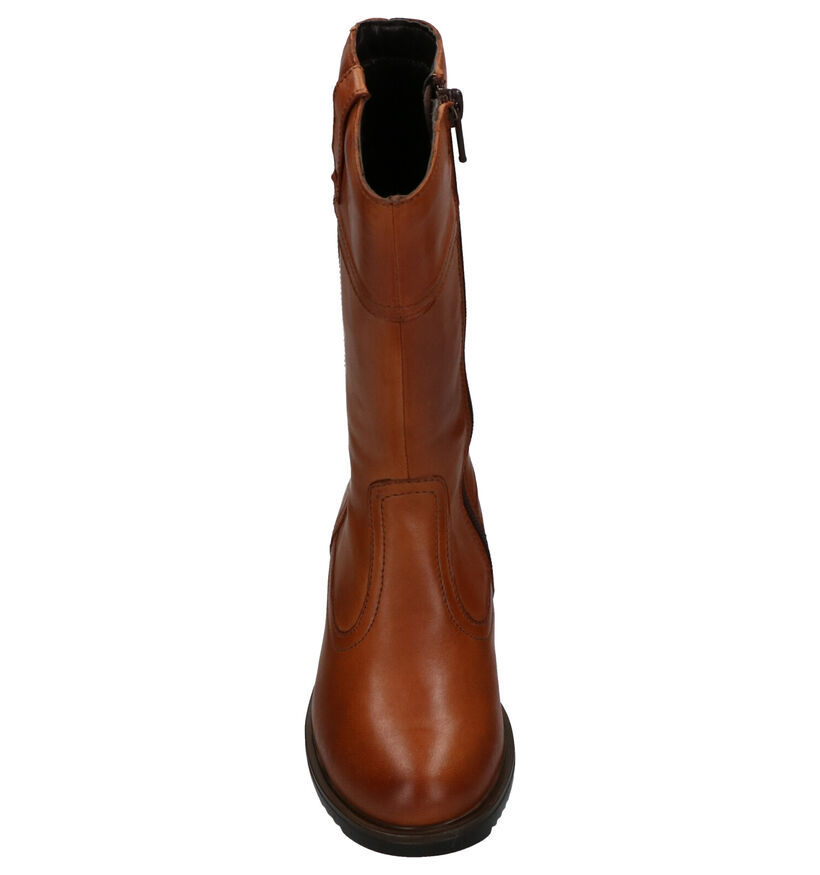 Loli Laly Bottes hautes en Cognac en cuir (298605)