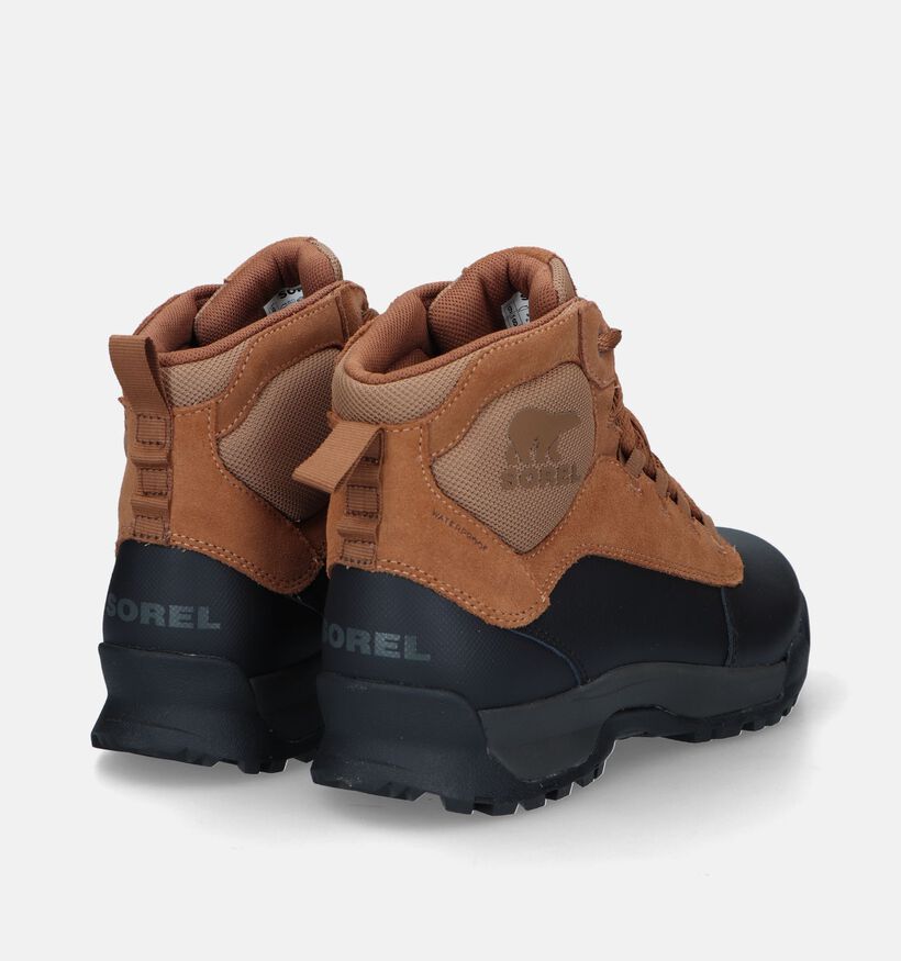 Sorel Cognac Waterdichte Wandelschoenen voor heren (329584) - geschikt voor steunzolen