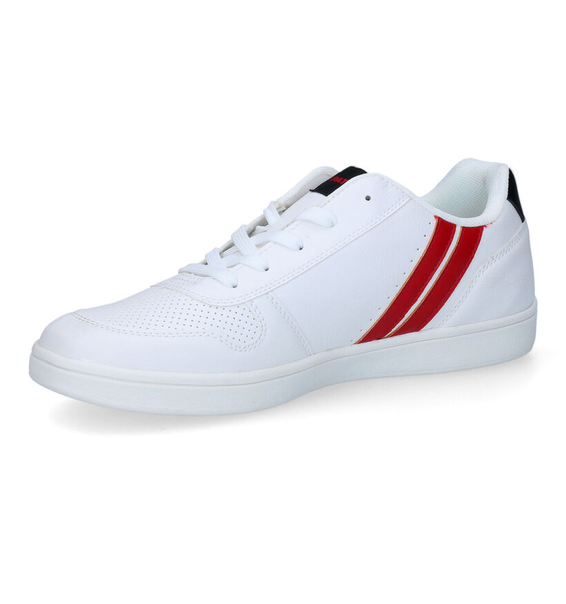 Patrick Baskets basses en Blanc pour hommes (310742)