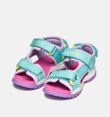 Geox Outdoorschoenen Blauw/Roze