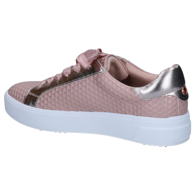 Tamaris Touch it Witte Veterschoenen in kunstleer (286303)