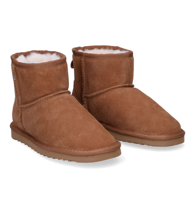 Hampton Bays Blauwe Boots in daim (300086)