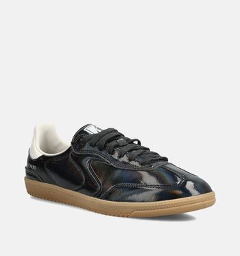 Skechers Low Sneakers Zwart/Zilver