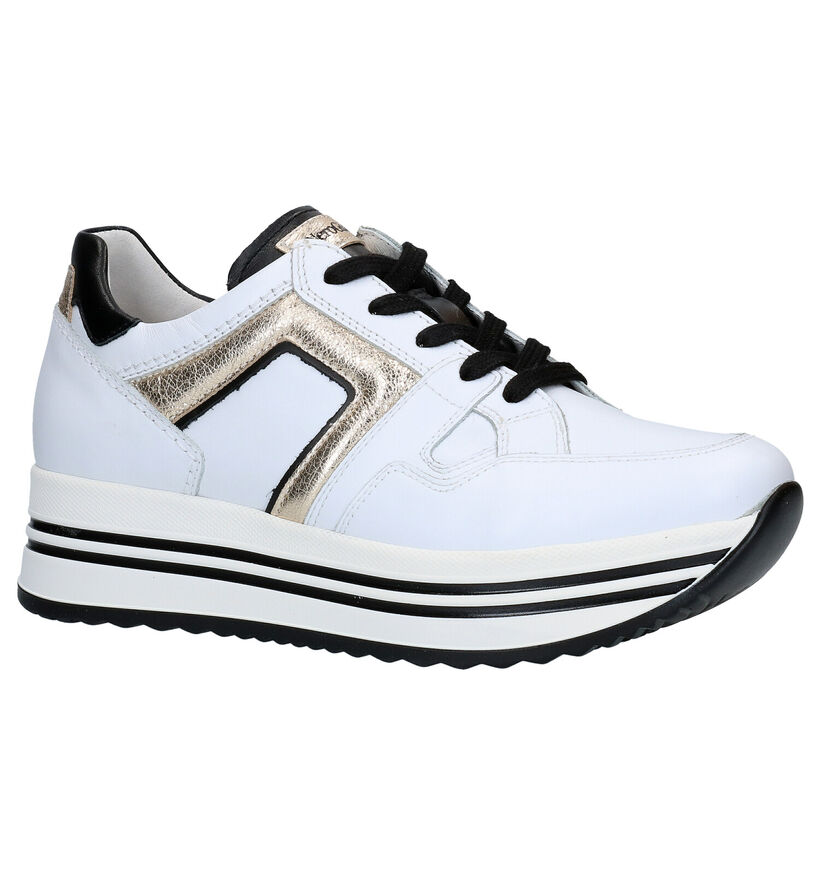 NeroGiardini Chaussures à lacets en Blanc en cuir (281742)