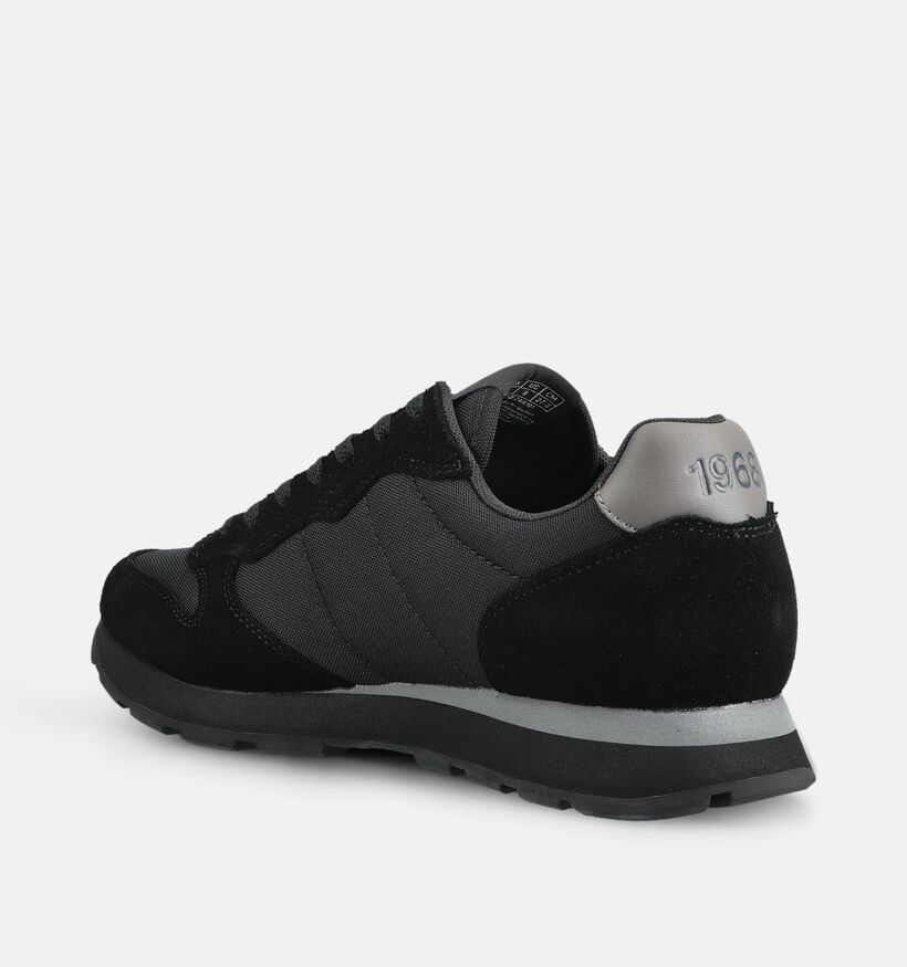 Sun68 Tom Solid Chaussures plates en Noir pour hommes (379397) - pour semelles orthop&eacute;diques