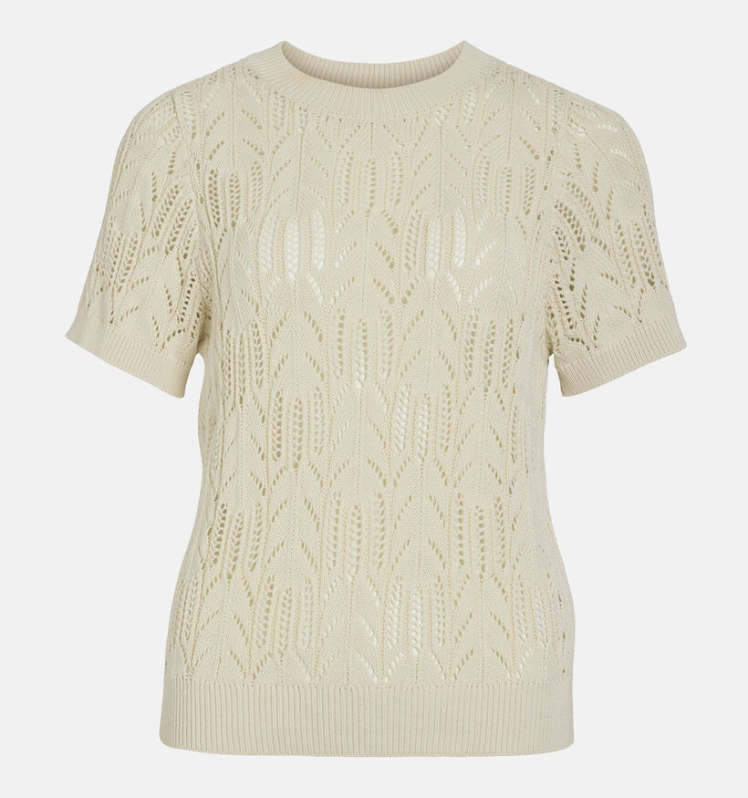 Vila Cotti Beige Knit trui voor dames (351727)