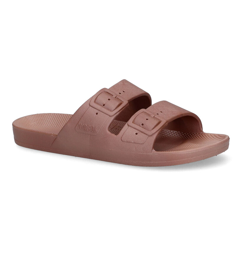 Freedom Moses Basic Nu-pieds en Or rose pour femmes (323019)