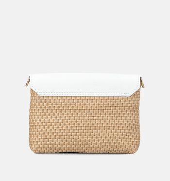 Via Limone Crossbody tassen Wit/Bruin