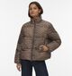Vero Moda Parda Leopard Manteau court en Marron pour femmes (361244)
