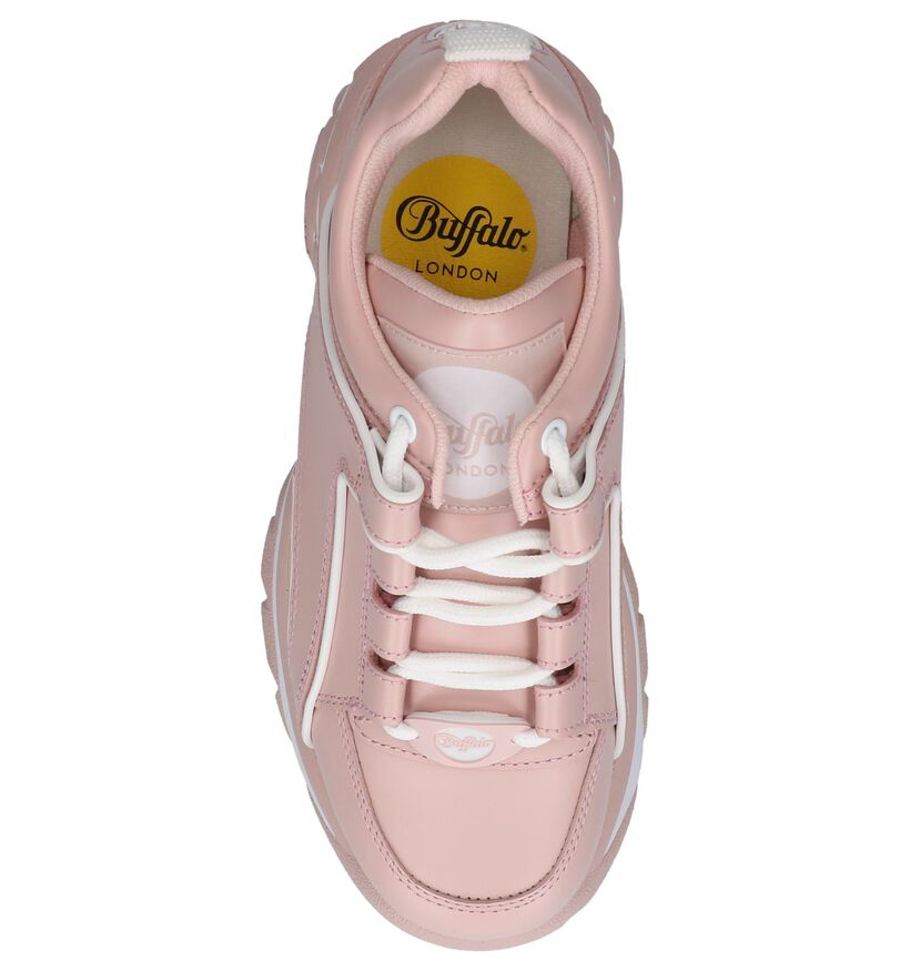 London Baskets basses en Blanc en cuir (240558)