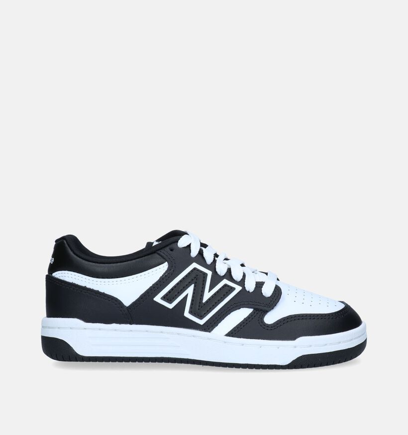 New Balance GSB 480 Baskets en Noir pour filles, garçons (334645) - pour semelles orthopédiques