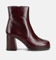 Laurent David Bottines à talons en Bordeaux pour femmes (365123)