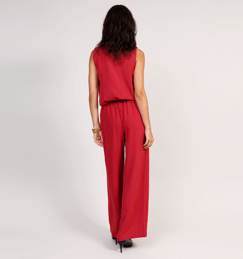 Vero Moda Alva Pantalon en Rouge pour femmes (368829)