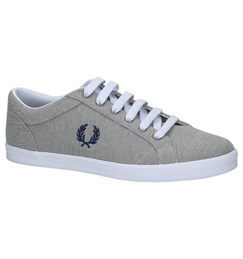 Grijze Lage Sportieve Sneakers Fred Perry, , pdp