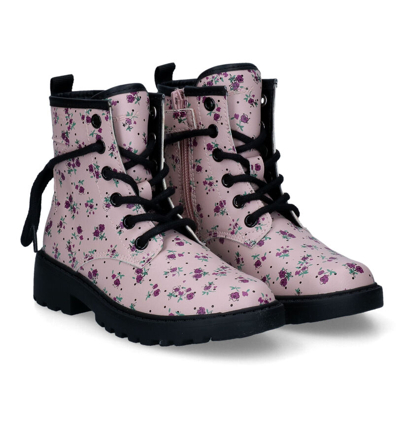 Geox Casey Bottines en Noir pour filles (295270)