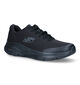 Skechers Arch Fit Zwarte Sneakers in stof (319534)