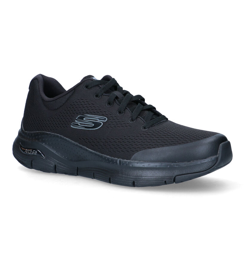 Skechers Arch Fit Zwarte Sneakers voor heren (319534) - geschikt voor steunzolen