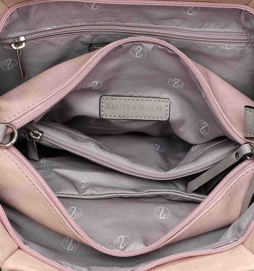 Emily & Noah Elke Roze Shopper tas met rits voor dames (340658)