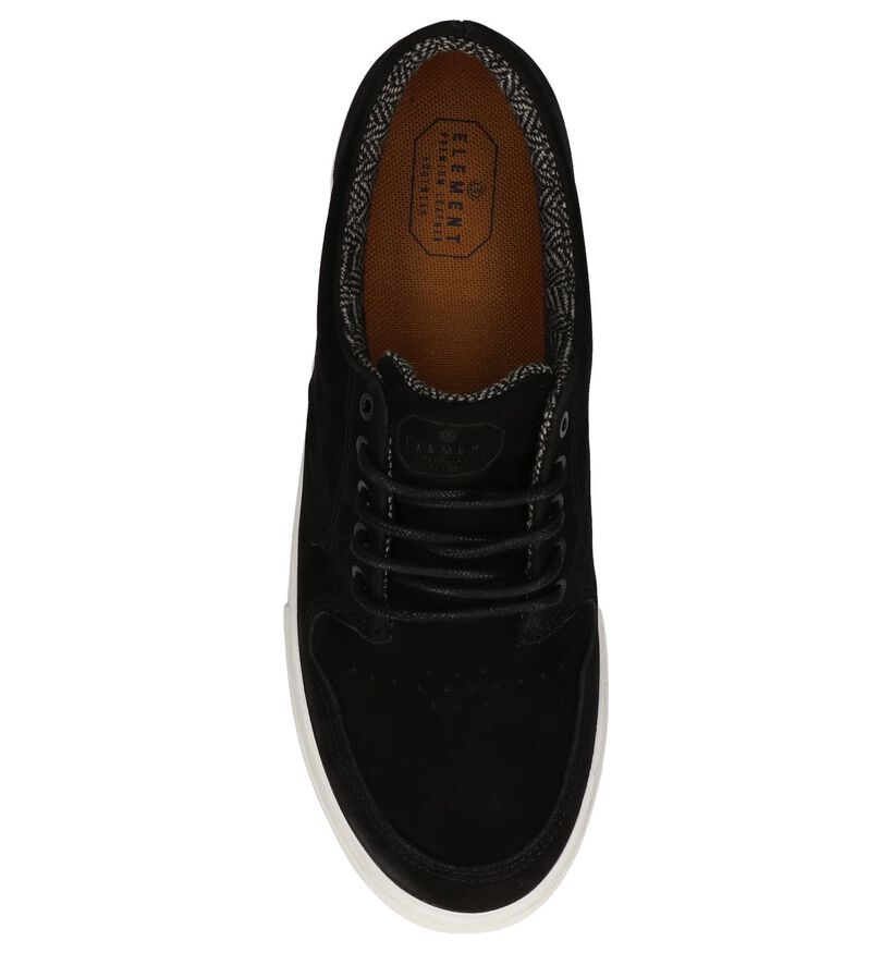 Element Skate sneakers en Noir en daim (200727)