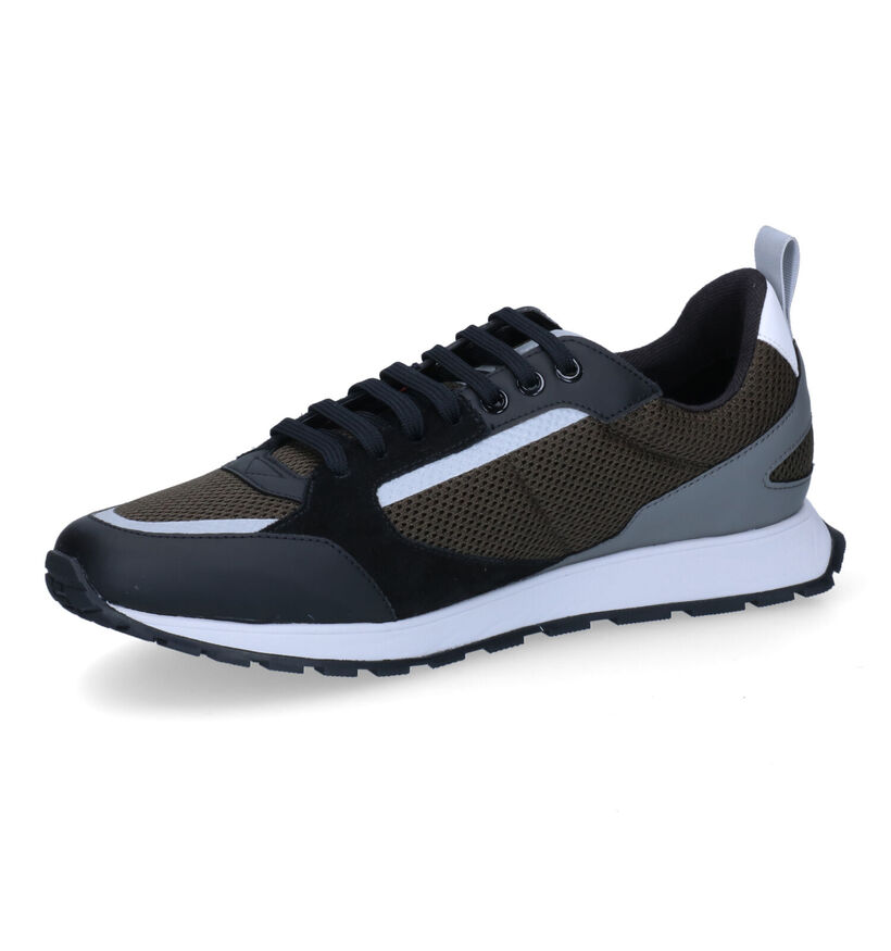 Hugo Icelin Runn Zwarte Sneakers voor heren (303298) - geschikt voor steunzolen