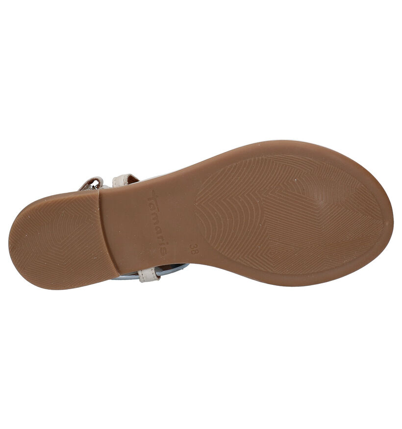 Tamaris Touch it Sandales en Ecru en cuir (270167)