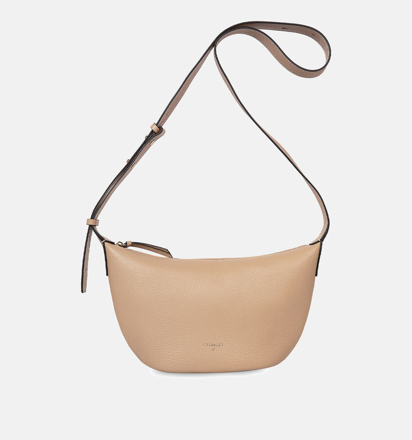 Crinkles Sac bandoulière en Taupe pour femmes (358526)