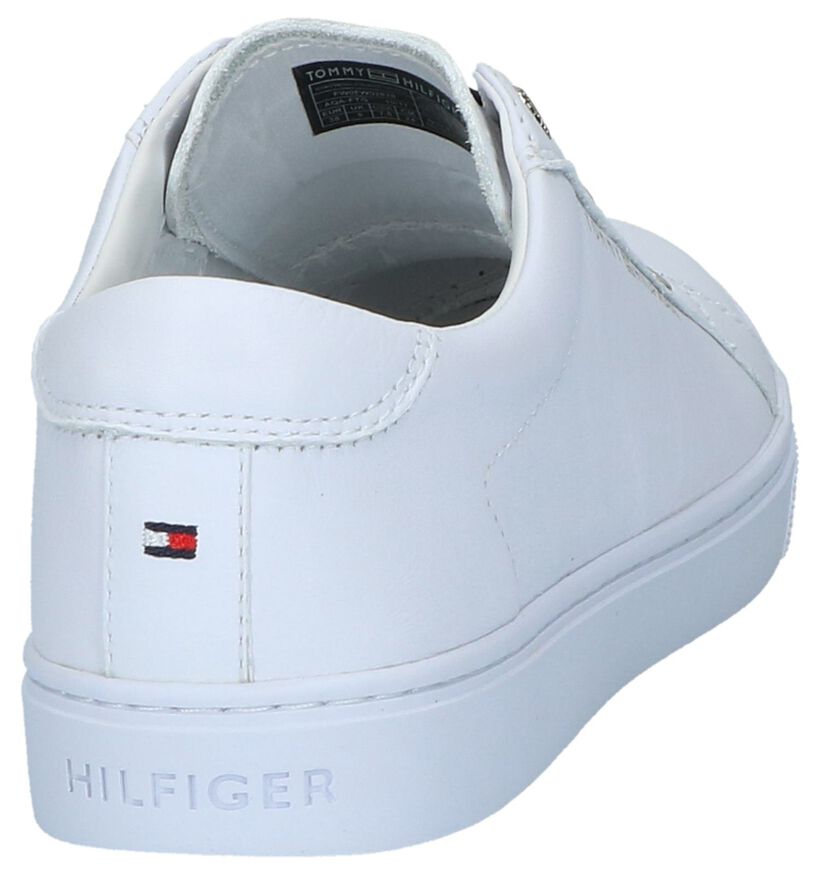 Witte Tommy Hilfiger Iconic Metallic Elastic Sneakers, , pdp