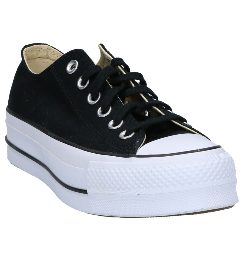 Converse Chuck Taylor All Star Lift Zwarte Sneakers in stof (266476)