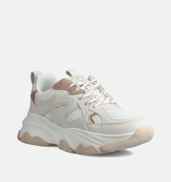 Poelman Baskets Blanc/Rose