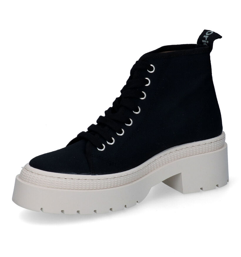 Victoria Baskets montantes en Noir pour femmes (305336)