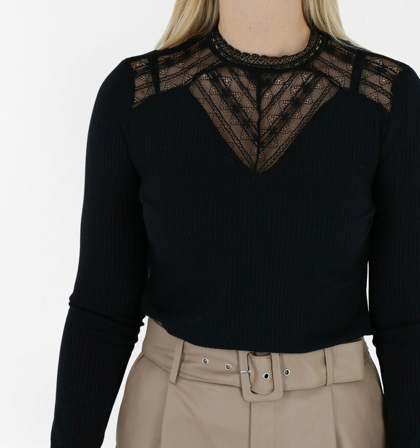 Tramontana T-shirt en Noir (282041)