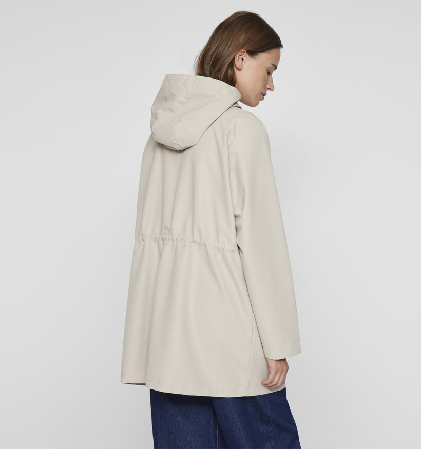 Vila Tally Veste de pluie en Beige pour femmes (351737)
