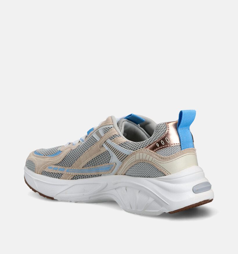 Poelman by Poelman Baskets en Bleu pour femmes (368751) - pour semelles orthop&eacute;diques