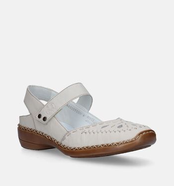 Rieker Chaussures plates Beige