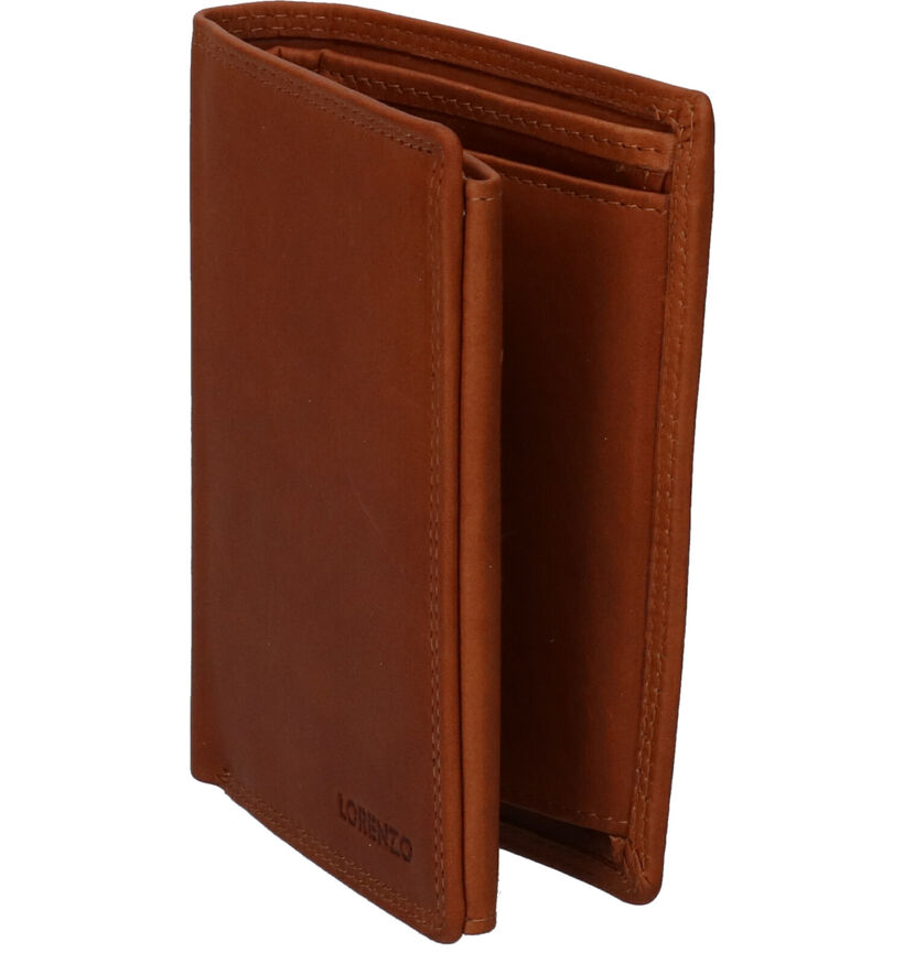 Euro-Leather Cognac Portefeuille voor heren (310404)