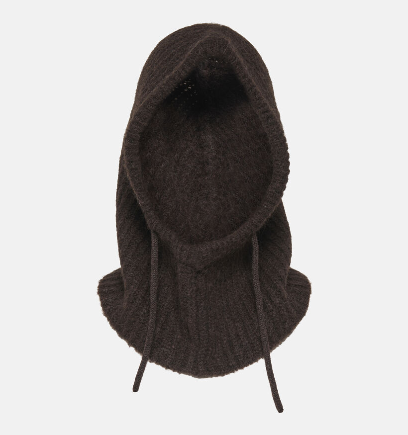 JDY Zoey Bonnet en Brun fonc&eacute; pour femmes (379384)