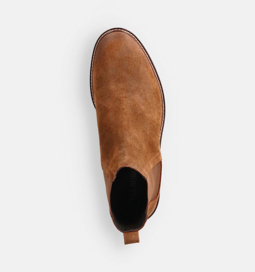 Via Borgo Halloween Cognac Boots voor heren (361666) - geschikt voor steunzolen