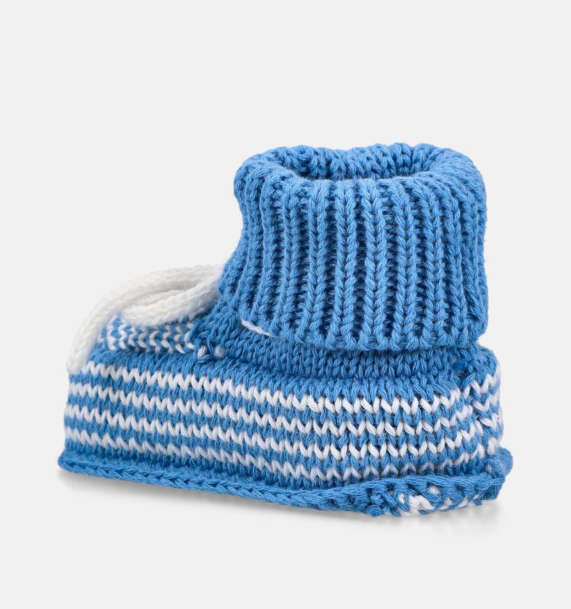 Little David Chaussons pour b&eacute;b&eacute; en Bleu pour filles, gar&ccedil;ons (374186)