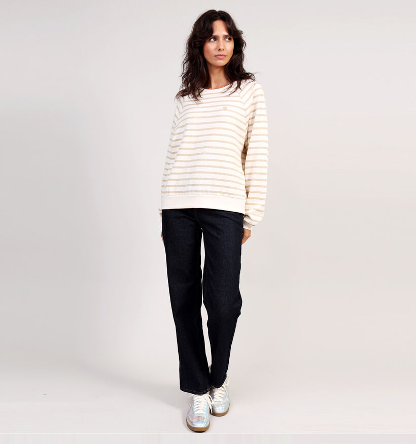 Pieces Greta Sweatshirt en Beige pour femmes (361155)