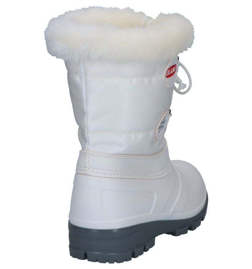 Olang Witte Snowboots in stof (263935)