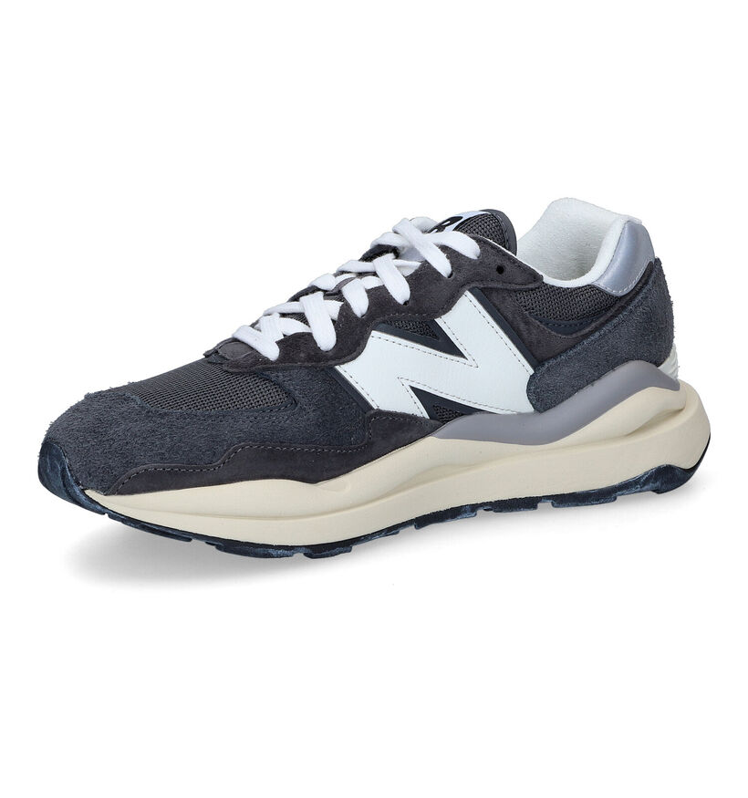 New Balance M 5740 Baskets en Gris en daim (319191)
