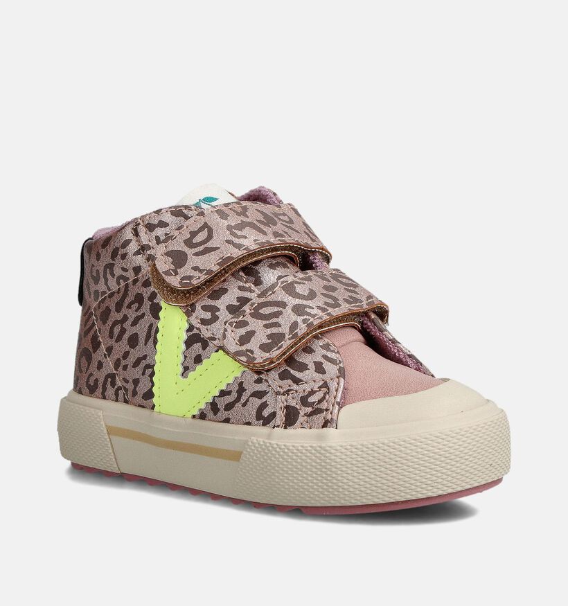 Victoria Tribu Tiras Metalizado Roze Velcroschoenen voor meisjes (363041)
