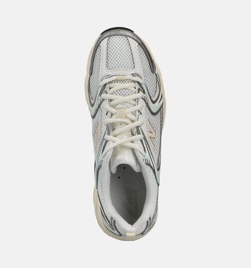 New Balance U 530 Baskets sportives en Blanc pour femmes (358221) - pour semelles orthopédiques