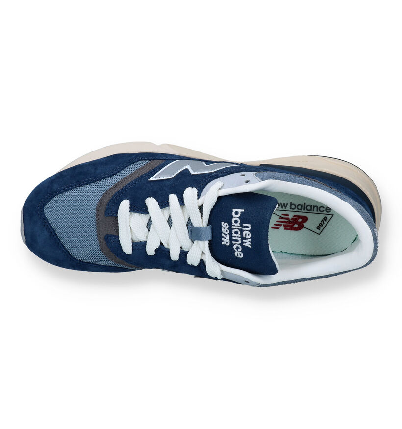 New Balance U 997 Baskets en Bleu pour hommes (327277) - pour semelles orthopédiques