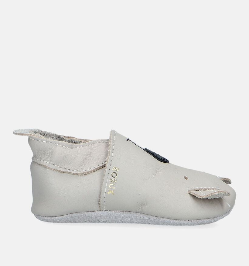 Bobux Chaussons pour bébé en Beige clair pour filles, garçons (338852)